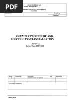 Electrical Panel Installation Guidelines | PDF | Switch | Safety