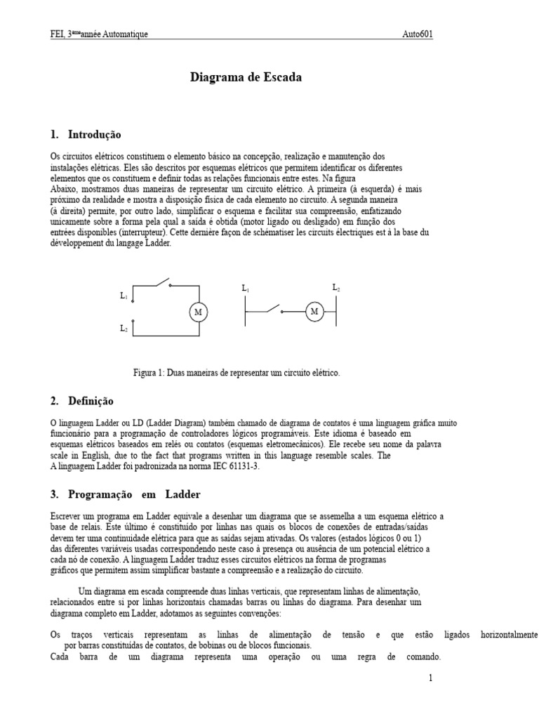 Introdução à Linguagem Ladder em Programação | PDF | Informática ...