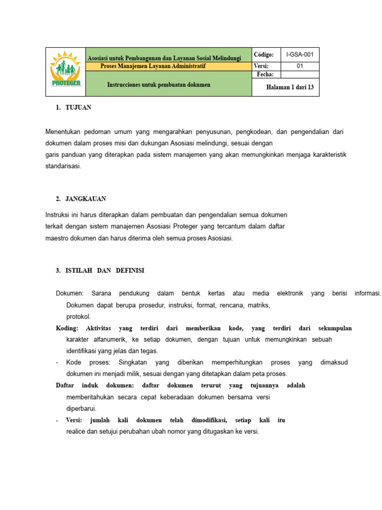 Panduan Manajemen Dokumen Asosiasi | PDF