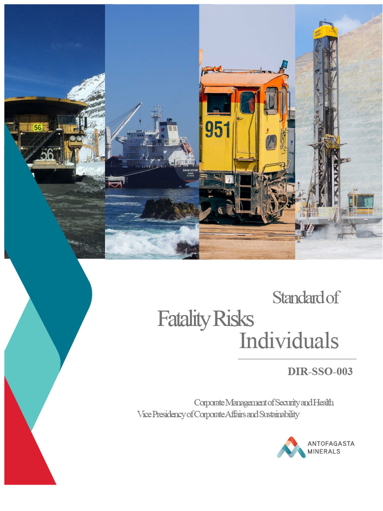 Standard of Fatality Risk For Individuals. | PDF | Underwater Diving | Risk