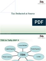 Tax Deducted Source - Tally Customization Services - Tally Developer - Tally Implementation Services