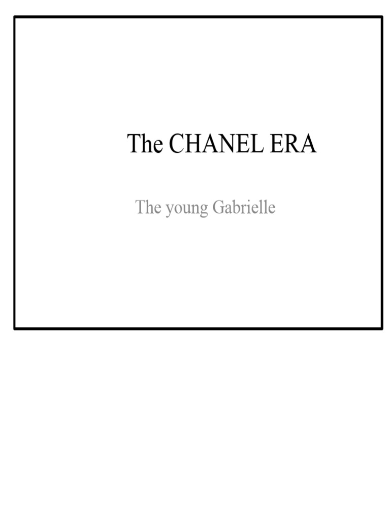 The Early Life of Coco Chanel | PDF | Clothing | Fashion