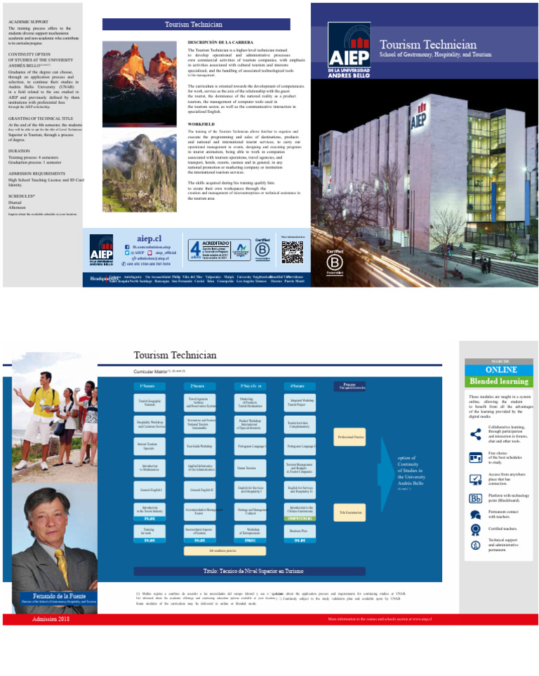 Tourism Technician Program Overview | PDF | Tourism