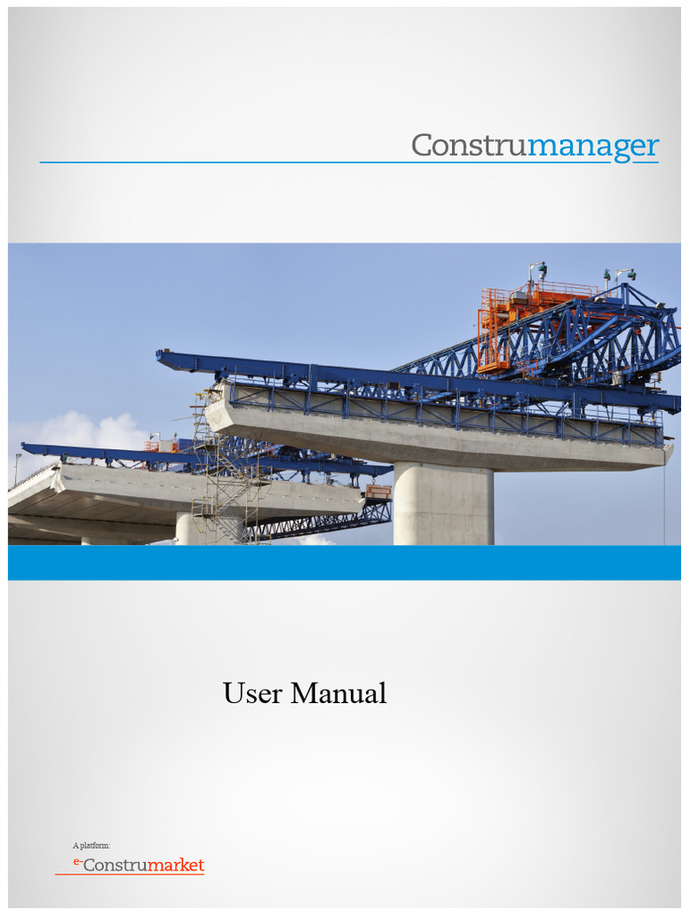 Construmanager User Manual Guide | PDF | Computer File | Directory ...