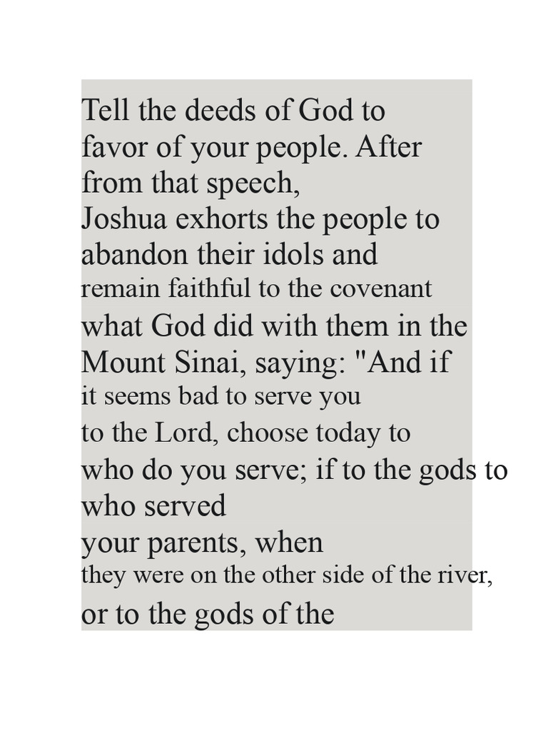 Joshua's Leadership and Legacy Insights | PDF | Joshua | Religious ...