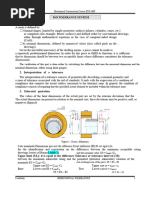 International Tolerance (IT) Grades ISO 286-1 - 2010 (E) Table Chart ...