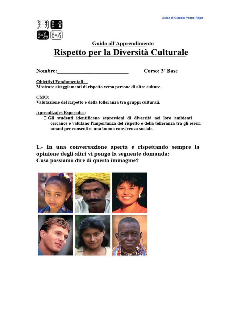 Guida All'apprendimento Rispetto Per La Diversità Culturale | PDF