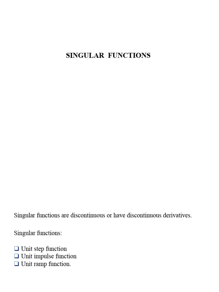 1 - Electrical Functions, Step, Impulse, Ramp | PDF | Electrical ...