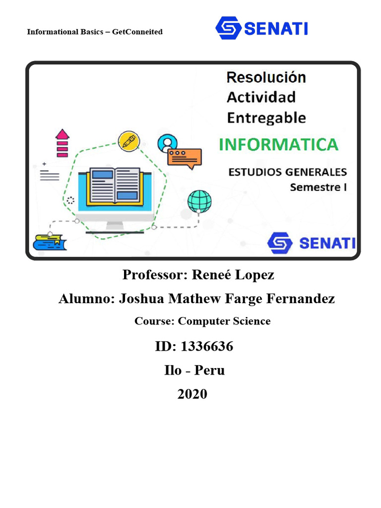 Deliverable 01 Computer Science Joshua Farge | PDF