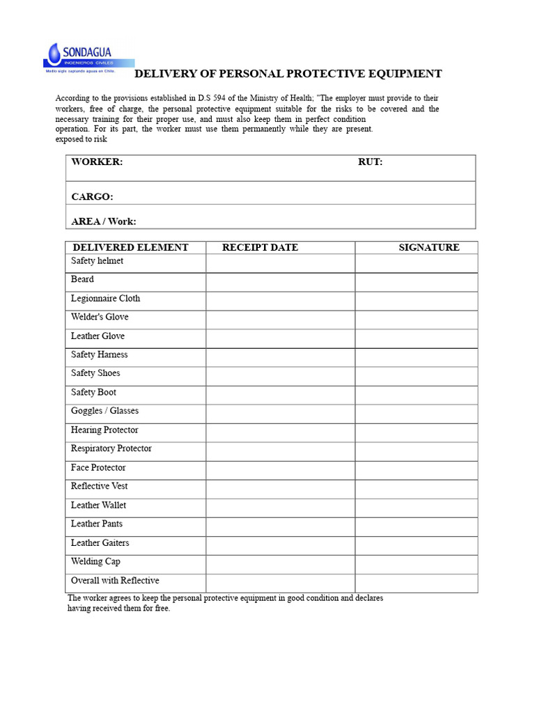 EPP Delivery D.S. 594 | PDF