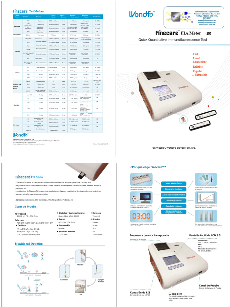 Finecare II | PDF | C Reactive Protein | Diseases And Disorders