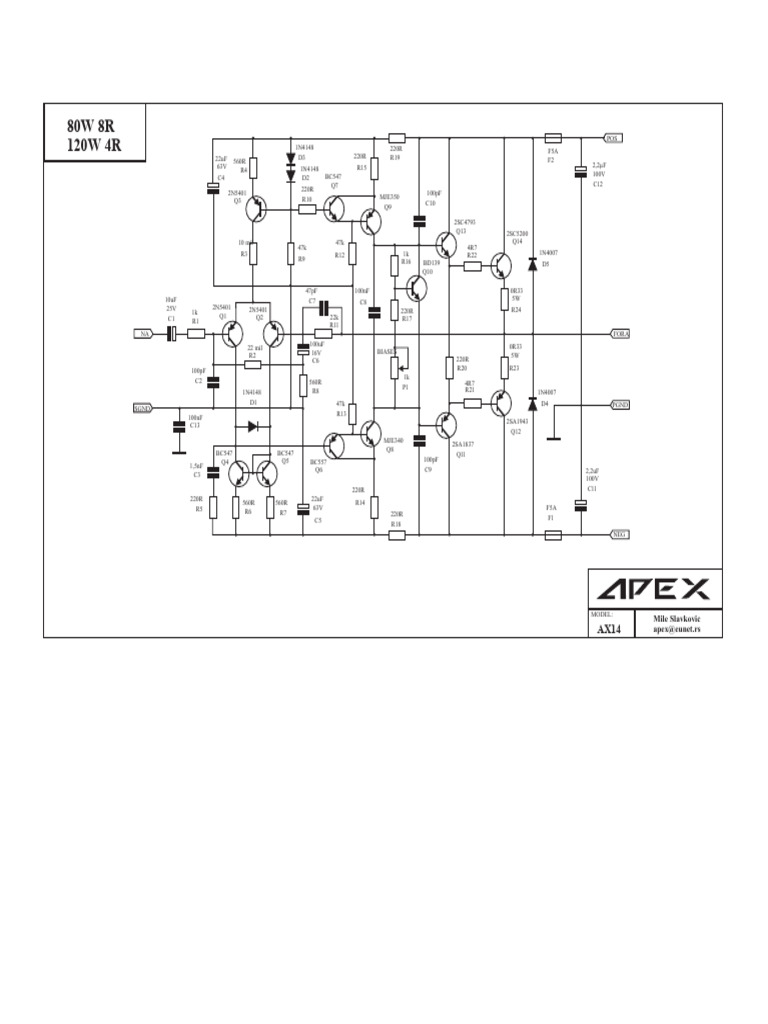 Apex Ax14 SCH | PDF | Engenharia Elétrica | Eletricidade