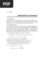 Financal Mathematics