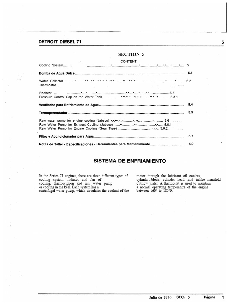 Diesel Engine Cooling System Overview | PDF | Thermostat | Heat Transfer