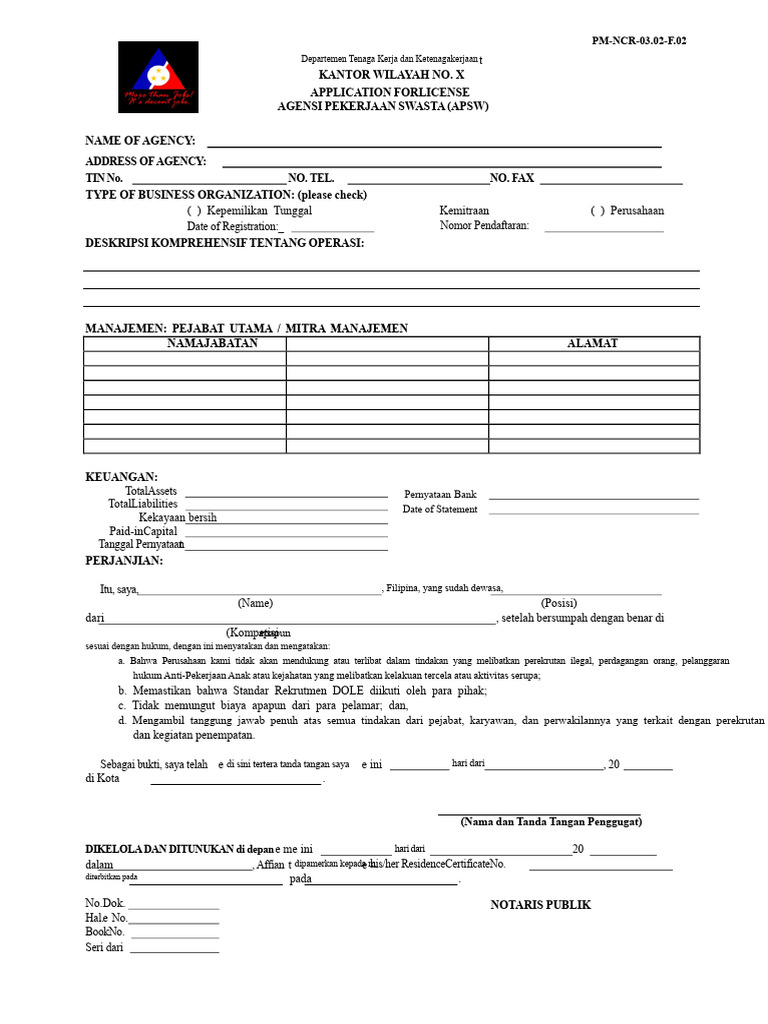 Pea Applicationform PDF | PDF