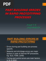 Part Building Errors in RP