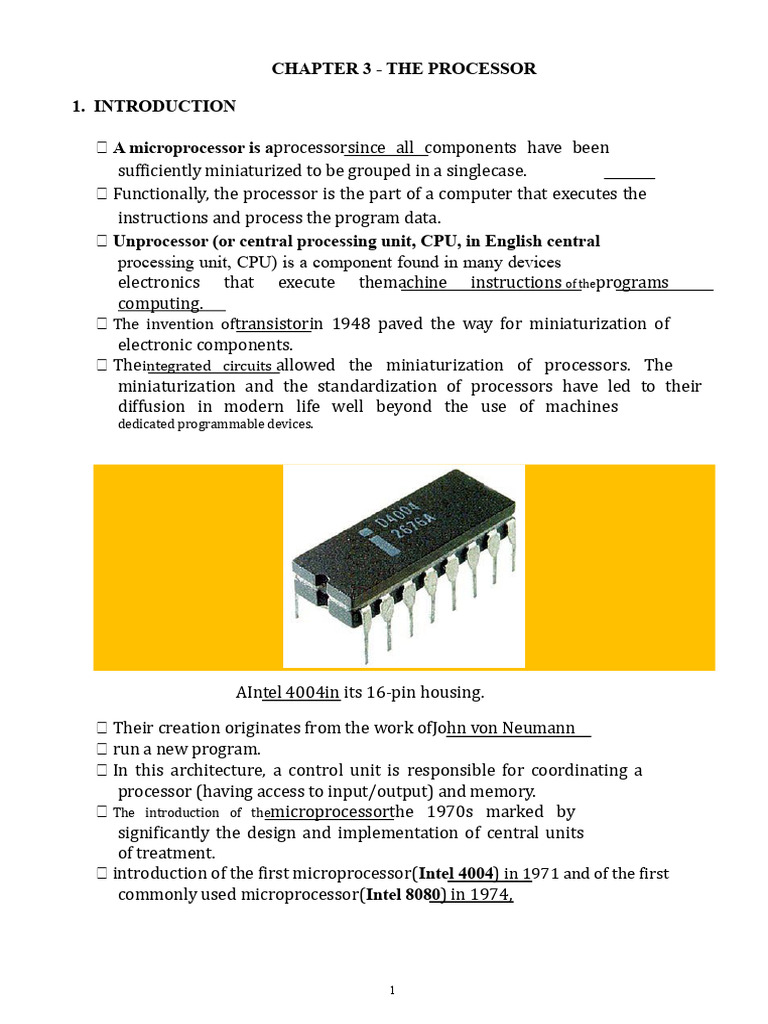 Understanding Microprocessors and Their Evolution | PDF | Central ...