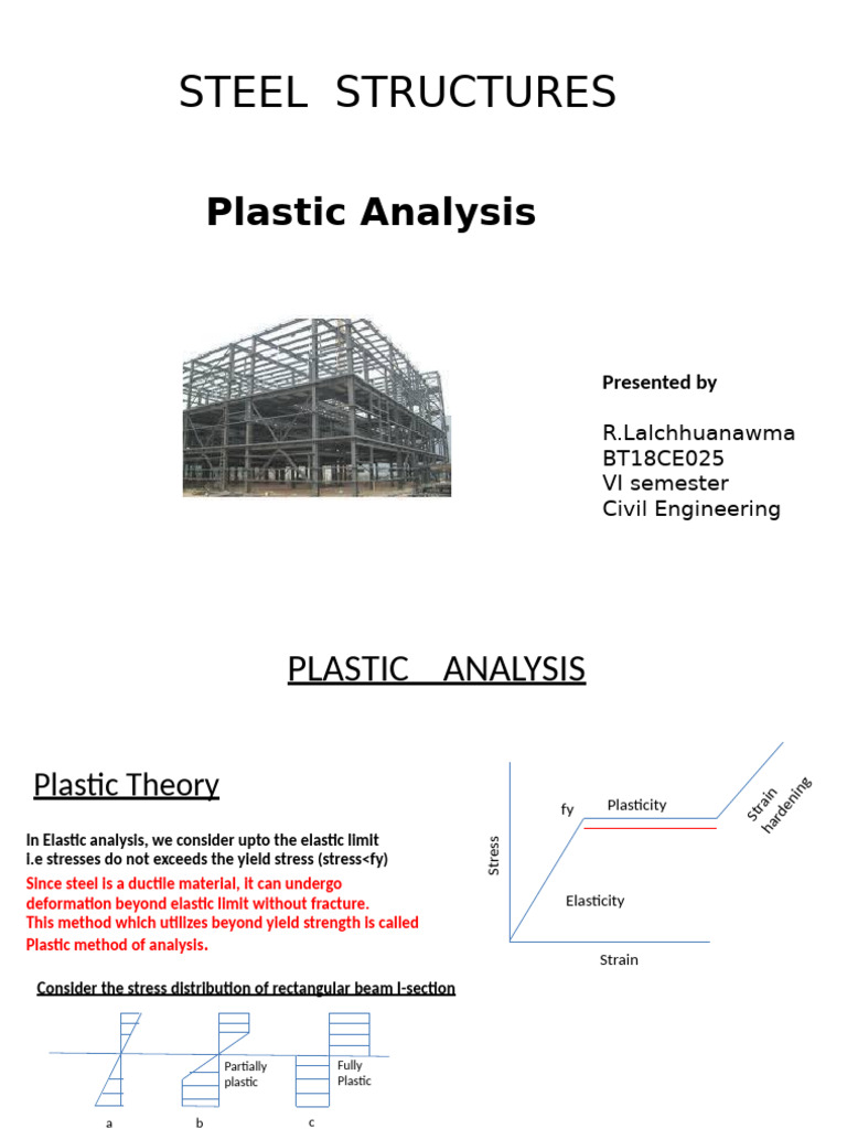Plastic Analysis of Steel Structures | PDF | Materials Science ...