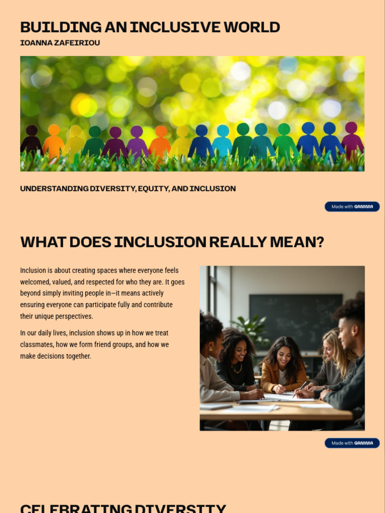 Building Inclusive Communities: A Guide | PDF | Disability | Learning