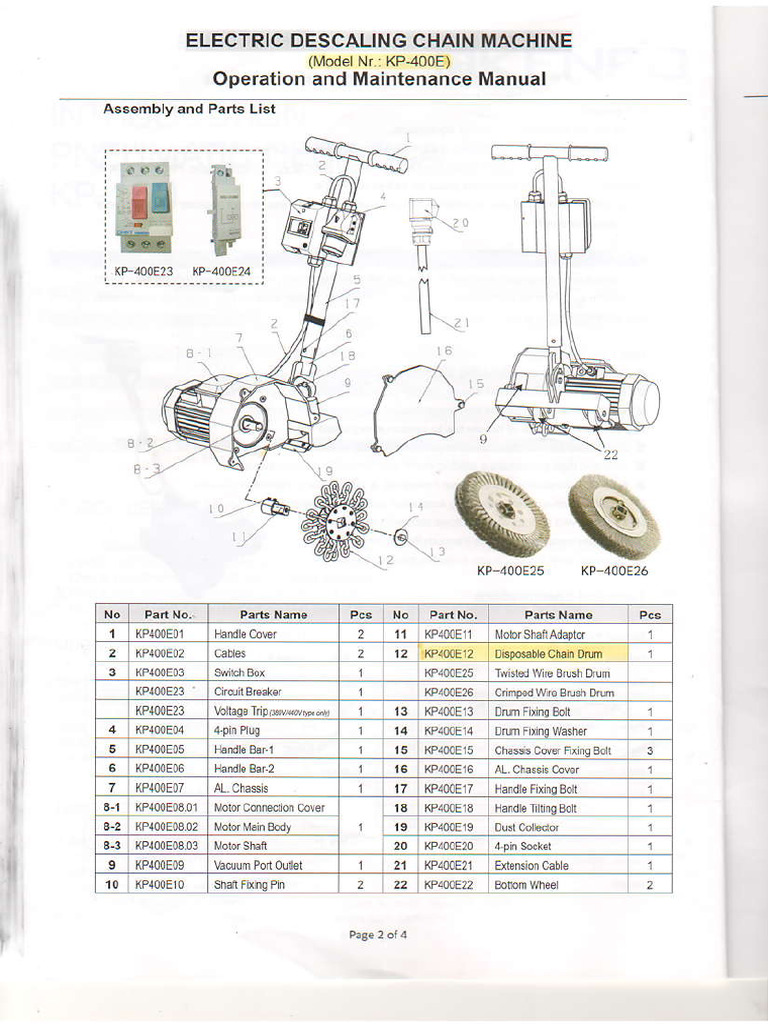 Rustibus Chain Drum | PDF