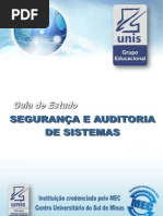 Seguranca e Auditoria de Sistemas
