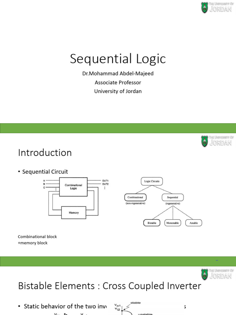 Understanding Sequential Circuits in CMOS | PDF | Electrical Circuits ...