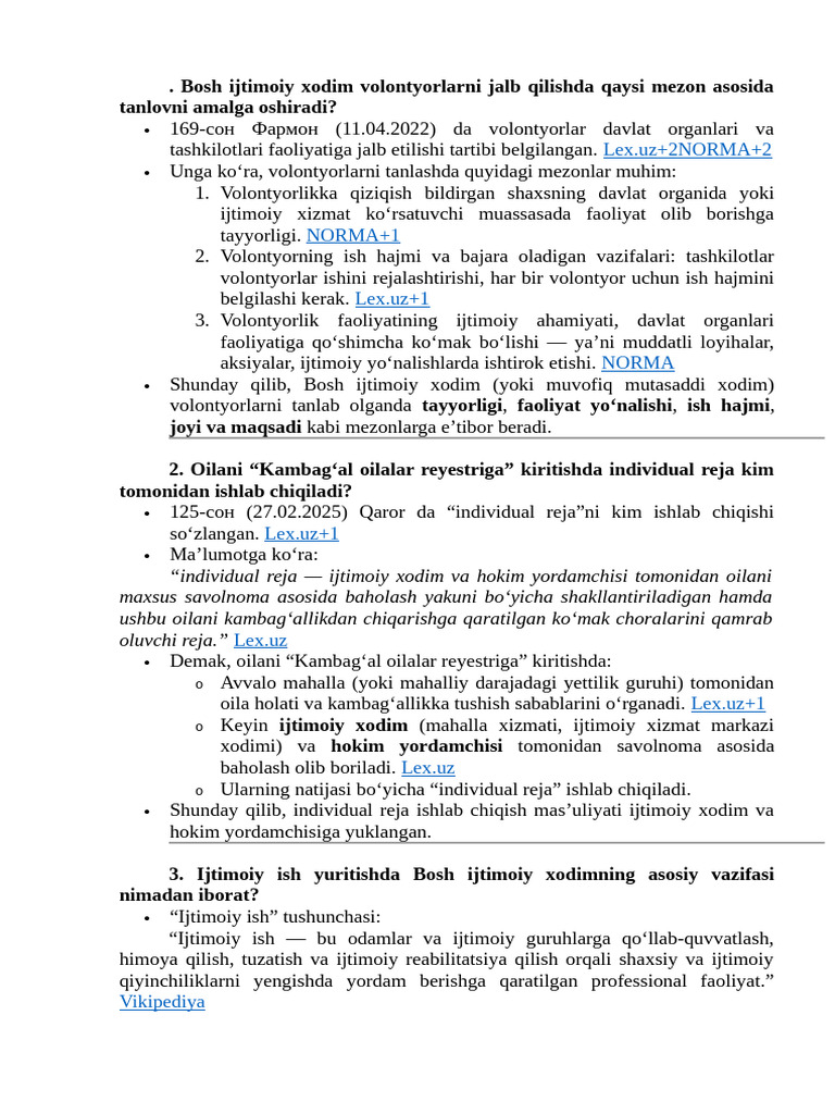 Ijtimoiy Hodim | PDF