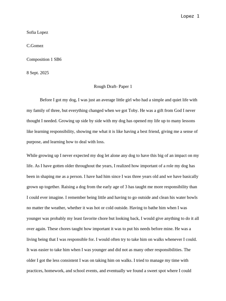 Rough Draft-Paper 1 | PDF