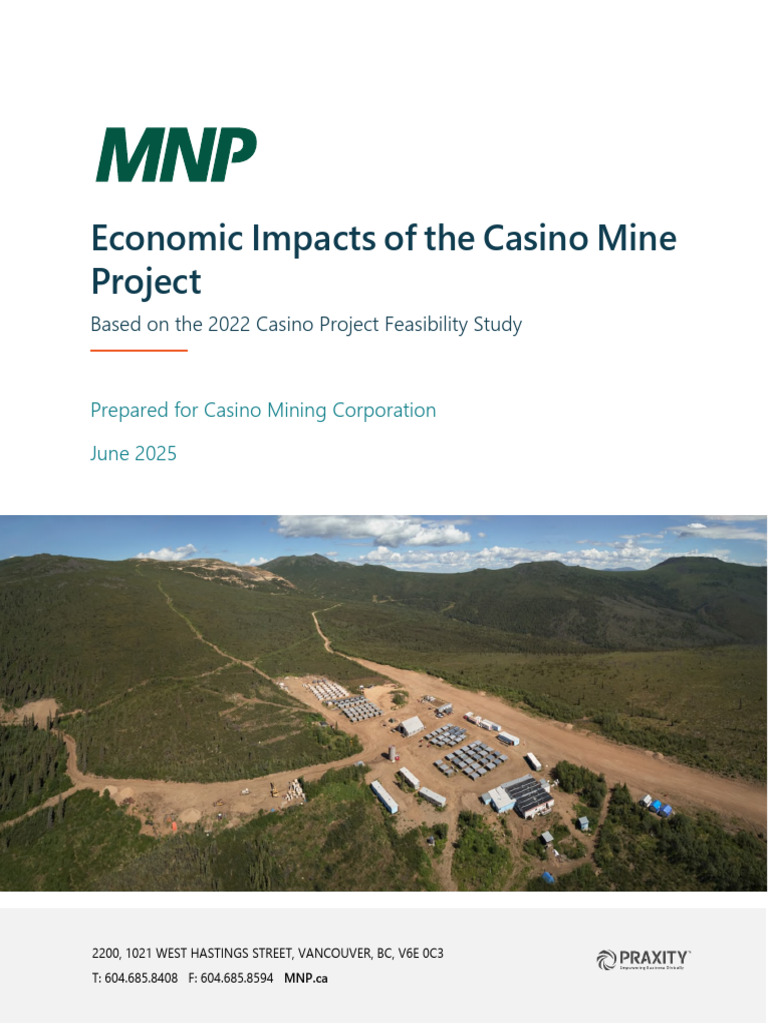 Economic Impacts of Casino Mine Project | PDF | Input–Output Model ...