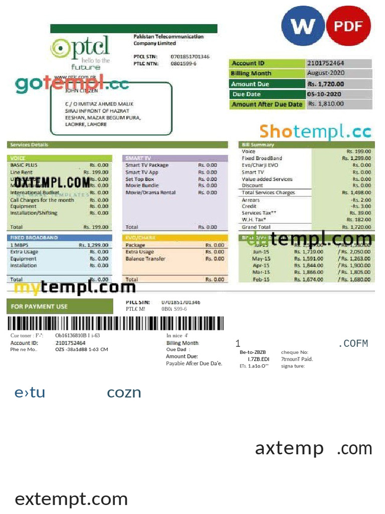 Invoice Payment Details and Instructions | PDF