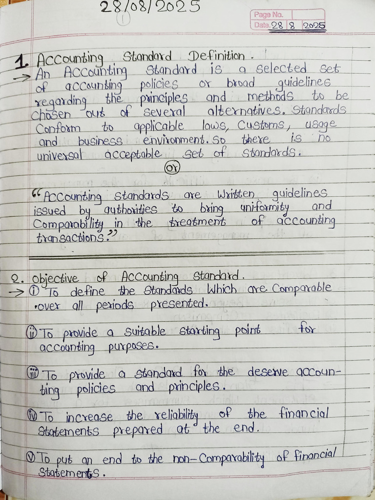 Advanced Accounting Sem5 Notes ? | PDF