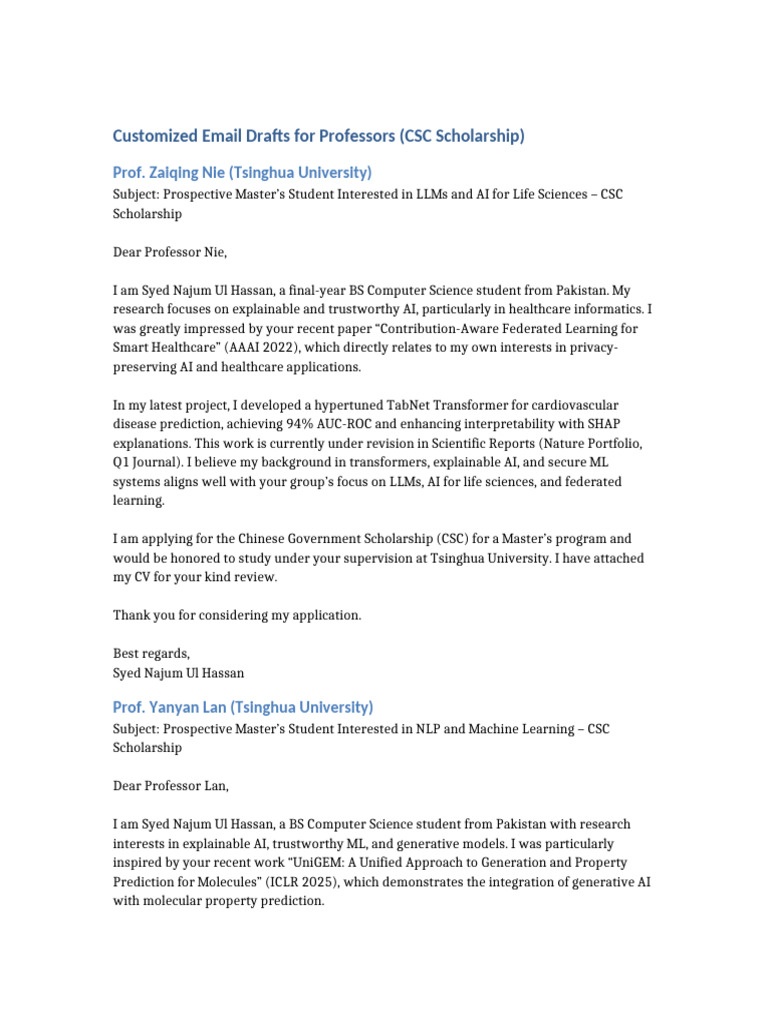 CSC Professor Emails | PDF | Artificial Intelligence | Intelligence (AI ...