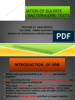 SRB &amp TCB Tests Evaluation