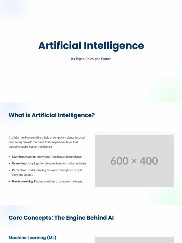 Artificial Intelligence Overview PDF | PDF