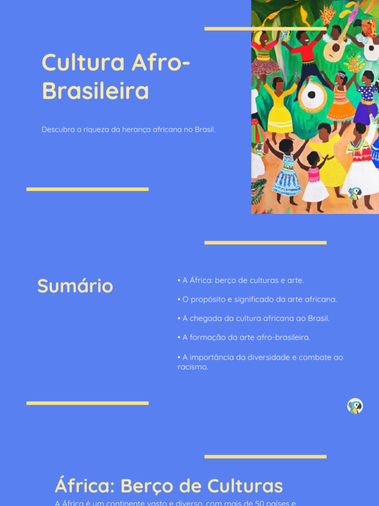 Riqueza da Cultura Afro-Brasileira | PDF | África