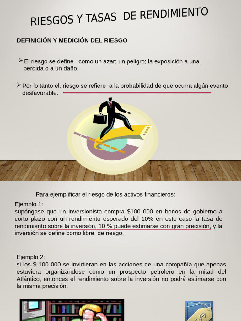 Practica de Riesgo Tasa de Rendimiento Exp2017 | PDF | Compartir ...