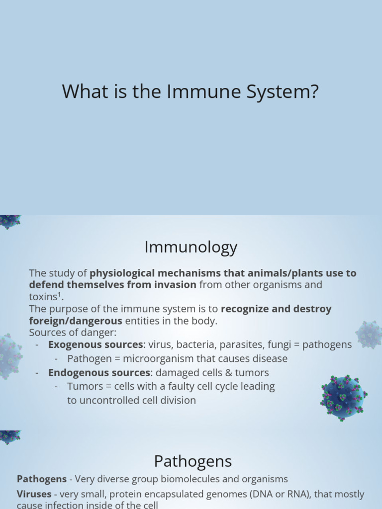 Understanding the Immune System Basics | PDF | Immune System | T Cell