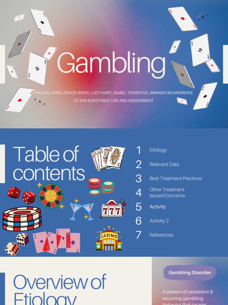 Understanding Gambling Disorder Causes | PDF | Problem Gambling ...