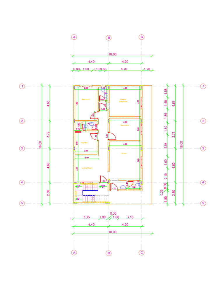 Ground Floor Plan Layout Overview | PDF