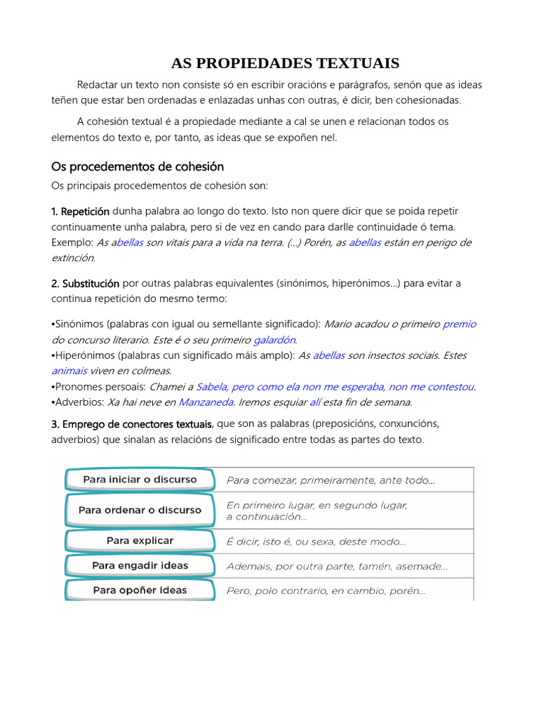 Cohesión | PDF