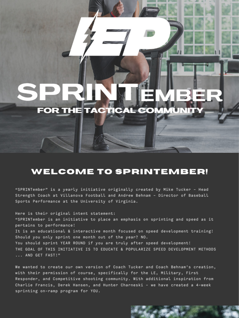 SPRINTember | PDF