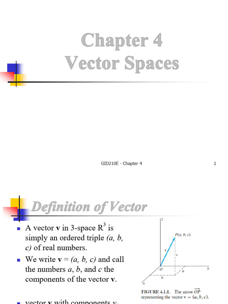 Understanding Vector Spaces and Properties | PDF | Linear Subspace ...