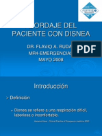 Abordaje Del Paciente Con Disnea