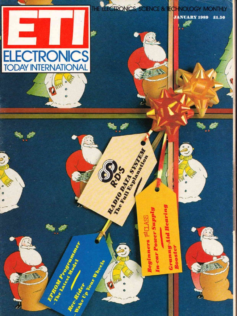 Electronics Today International January 1989 | PDF | Radio 