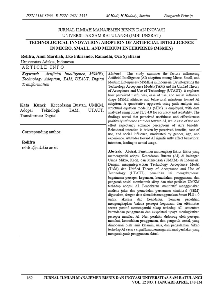 15.+Relifra+Januari April+2025 | PDF | Economies | Business