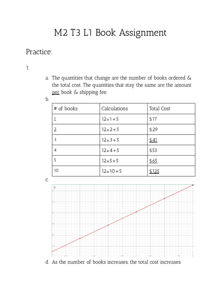 M2 T3 L1 Book Assignment | PDF