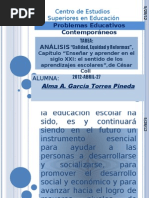 El Sentido de Los Aprendizajes Escolares