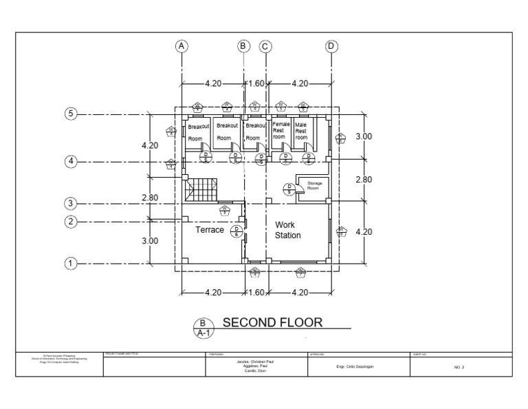 BSD Third Final Output Floorplan Page 2 | PDF