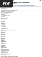 Download Back to Nature Cheats Play Station by Allan Quartermain SN95052433 doc pdf