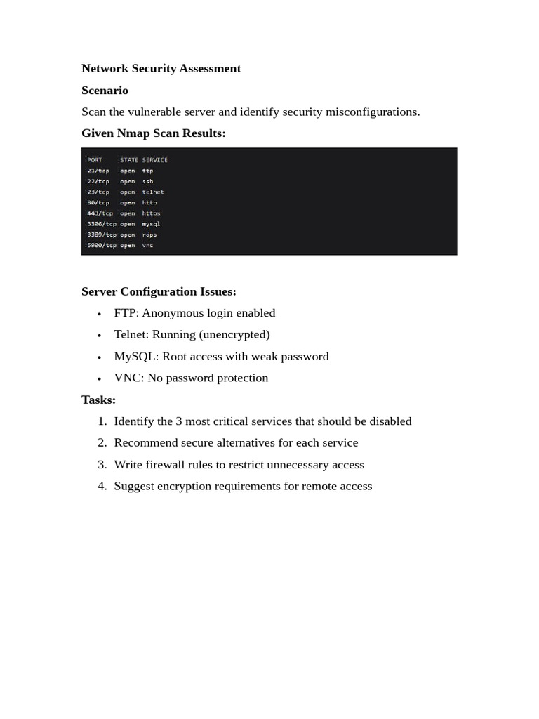 Challenge 6 Network Security Assessment CTF | PDF